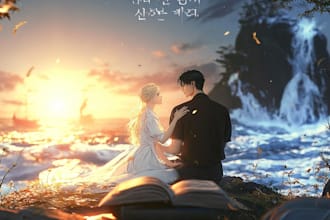 design a romance book cover ebook cover