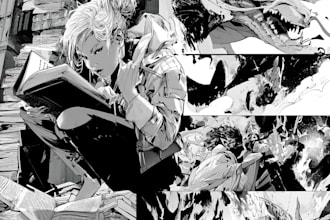 manga artist manga illustration anime manga comic art