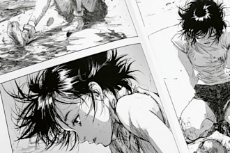 do anime manga illustration manga page comic book