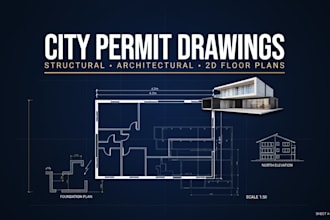 create city permit drawings structural design architectural