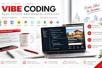 build a real estate website and rental portal with ai chatbot using vibe coding