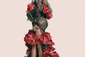 draw a fashion illustration or sketch
