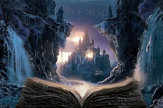 create fantastic book cover artworks