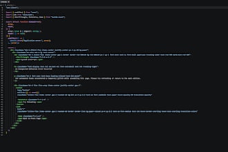 fix react next js javascript CSS and responsive website bugs