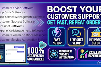 set up and manage live chat, helpdesk and customer support software zendesk