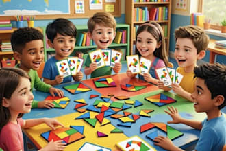draw children book illustration and children book