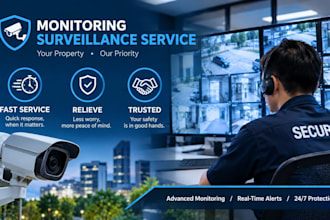 provide professional monitoring and surveillance services