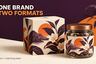 design product packaging and box dielines for print