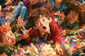 illustrate children story book illustration and children
