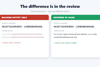 translate your english or chinese documents accurately and fast