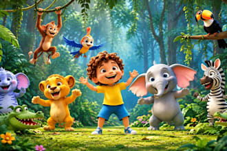 3d claymation animation video ai clay style claymation  storytelling video