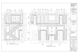 create professional millwork, furniture, and casework shop drawings