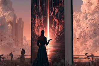 design a unique romantic fiction cover for your book