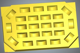 do 2d and 3d cnc router design for wood carving or mold