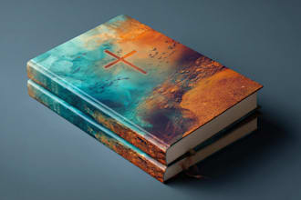 design faith based christian book cover, kindle cover design
