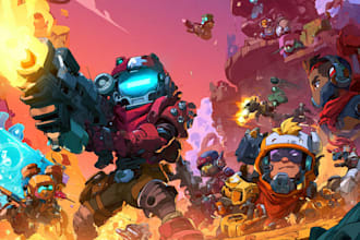 create steam capsule art and game art illustrations