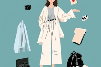 draw modern flat character illustrations