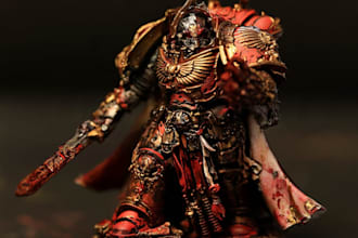 paint your warhammer 40k and fantasy miniatures