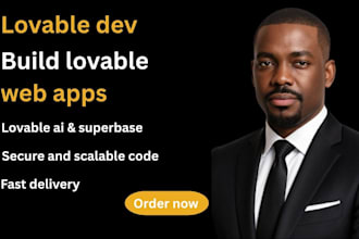 build and fix your lovable ai website, lovable dev app, supabase saas mvp