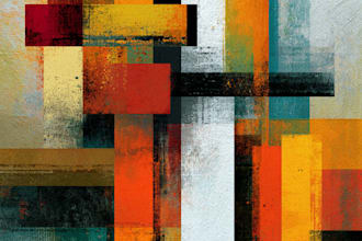 abstract painting art or color abstract art