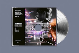 make design your cd cover booklet album cover