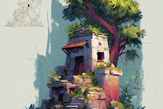 create breathtaking environmental concept art