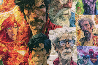 draw a custom cover art for your comic, book or podcast