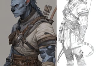 do fanatsy character art for you
