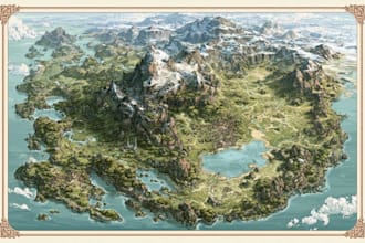 fantasy map illustration world map fantasy map maker map