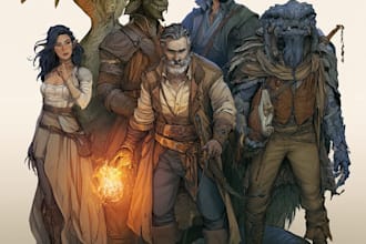 character art and dnd character art