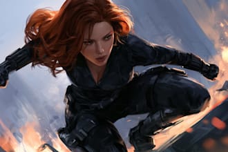 comic book illustration with comic book illustrator