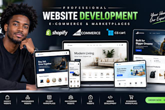 build bigcommerce b2b website cs cart shopify multivendor marketplace website
