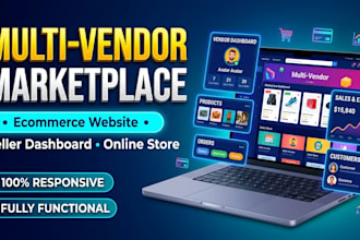 build multi vendor marketplace ecommerce marketplace website