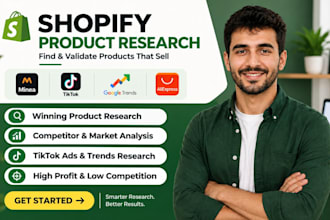 do shopify product research and winning product validation with minea pipiads