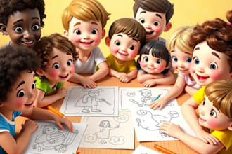 do children picture book illustration children book children book