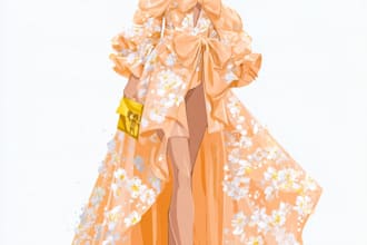 draw a fashion illustration