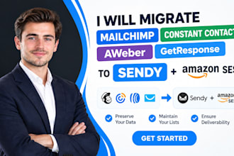 migrate mailchimp constant contact aweber getresponse to sendy amazon ses