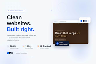 design an attractive website for your business