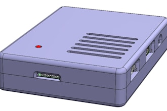 design a pcb enclosure and electronic casing for 3d printing