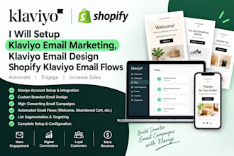 setup klaviyo email marketing, klaviyo email design shopify klaviyo email flows