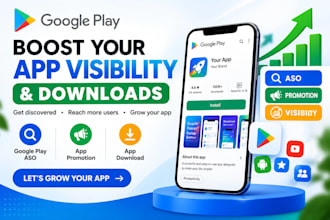 app install google play aso app download  app promotion play store review