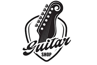 do awesome guitar logo with new concepts