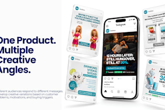 design high converting ad creatives