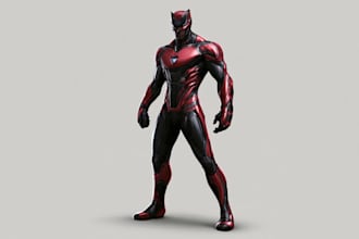 create comic book and custom illustration