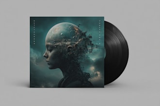 design album cover or single cover art