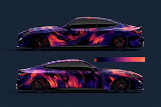 design car wrap vehicle wrap
