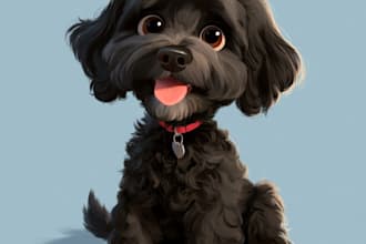 do unique disney pet portrait