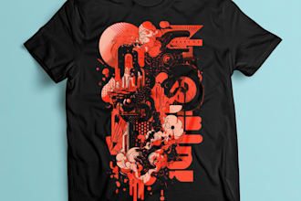 do t shirt design and graphic t shirt design