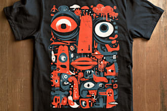 do perfect artwork for tshirt design