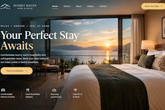 design squarespace hotel booking website squarespace motel bed breakfast site